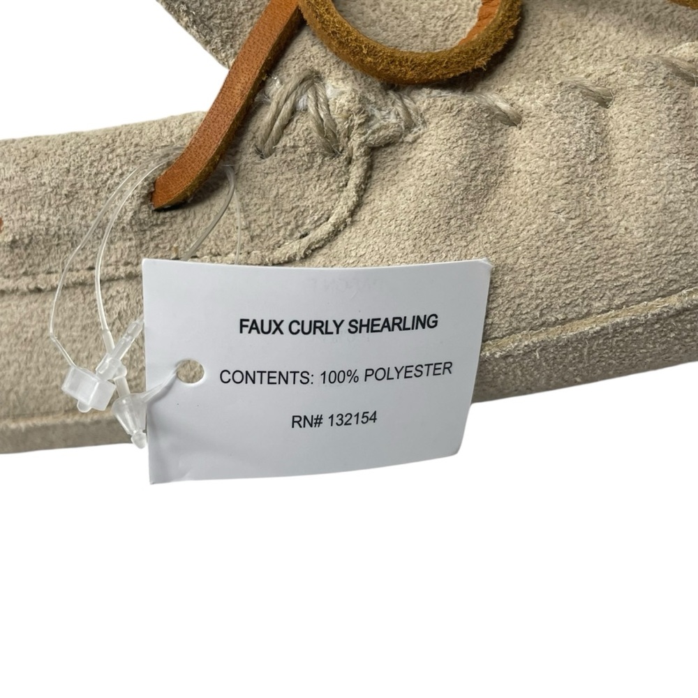 NWOT Coach 11.5 Suede Moccasin Slippers - Picture 5 of 8